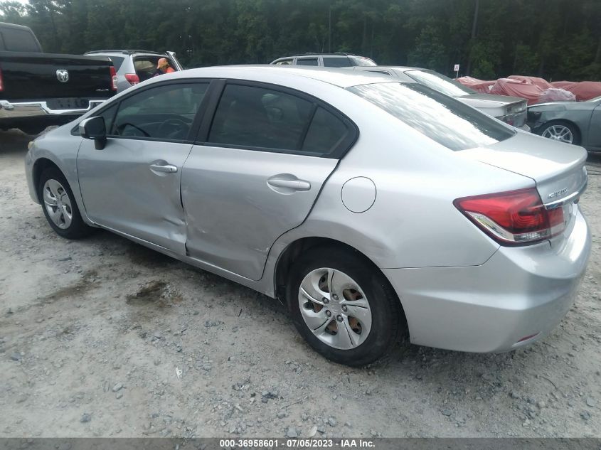 2014 HONDA CIVIC SEDAN LX - 19XFB2F59EE207889