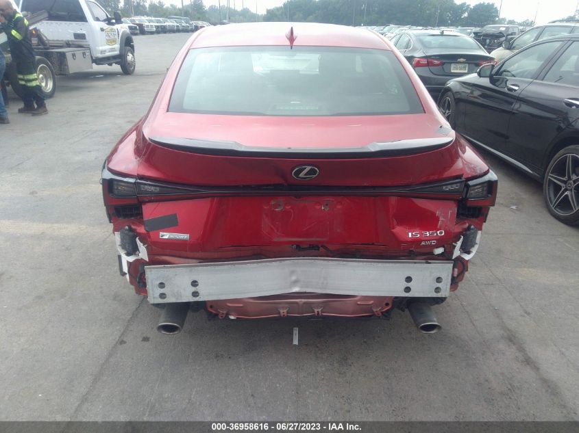 2021 LEXUS IS IS 350 F SPORT - JTHGZ1E29M5020520