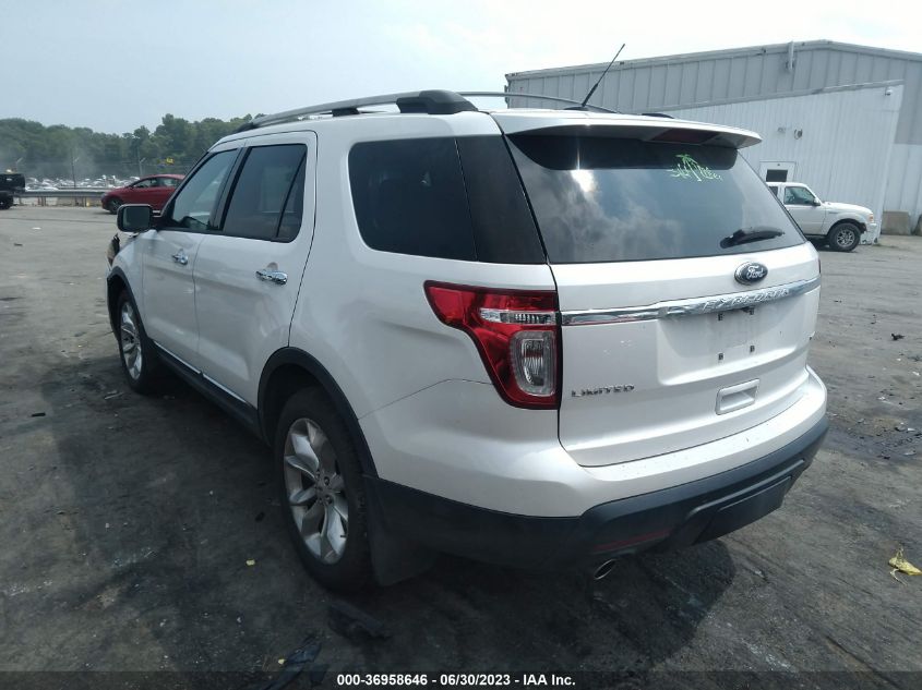 2014 FORD EXPLORER LIMITED - 1FM5K8F81EGB34666