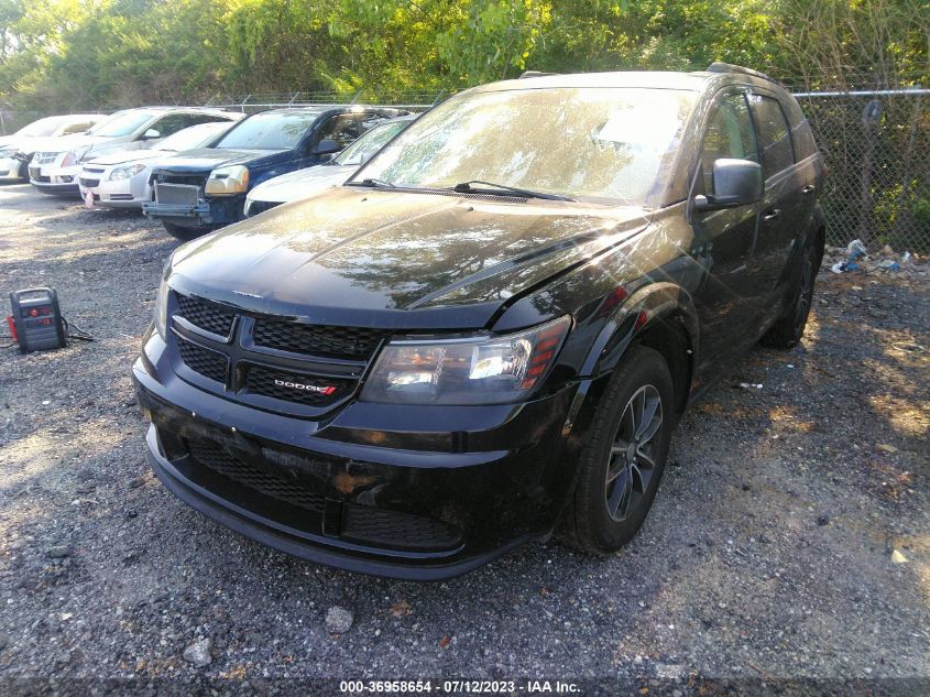 2017 DODGE JOURNEY SE - 3C4PDDAG8HT685403