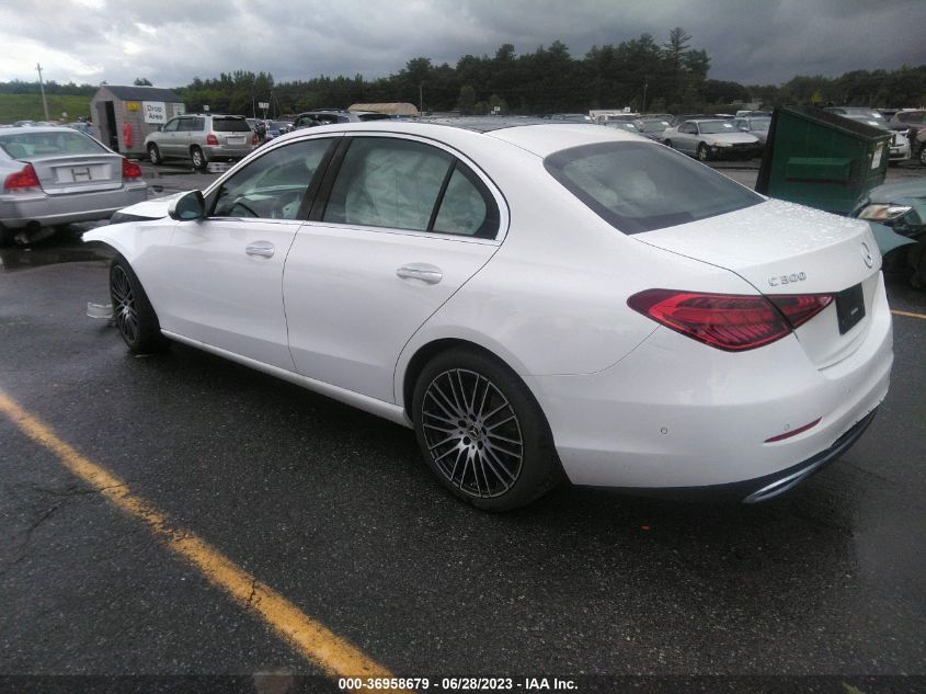 2022 MERCEDES-BENZ C-CLASS C 300 - W1KAF4HB3NR016816