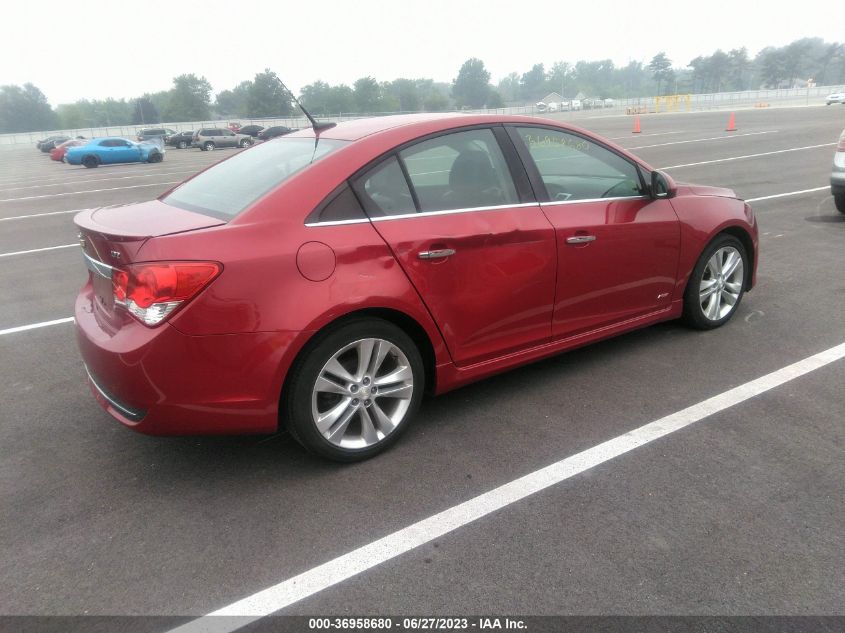 2014 CHEVROLET CRUZE LTZ - 1G1PG5SB9E7289375