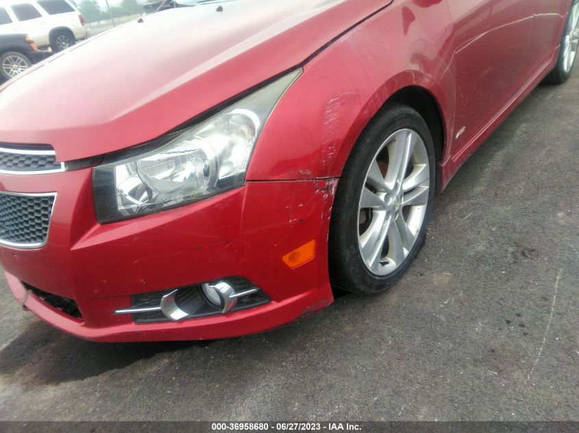 2014 CHEVROLET CRUZE LTZ - 1G1PG5SB9E7289375