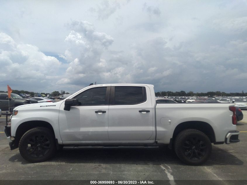 2019 CHEVROLET SILVERADO 1500 CUSTOM - 3GCPWBEH9KG114083