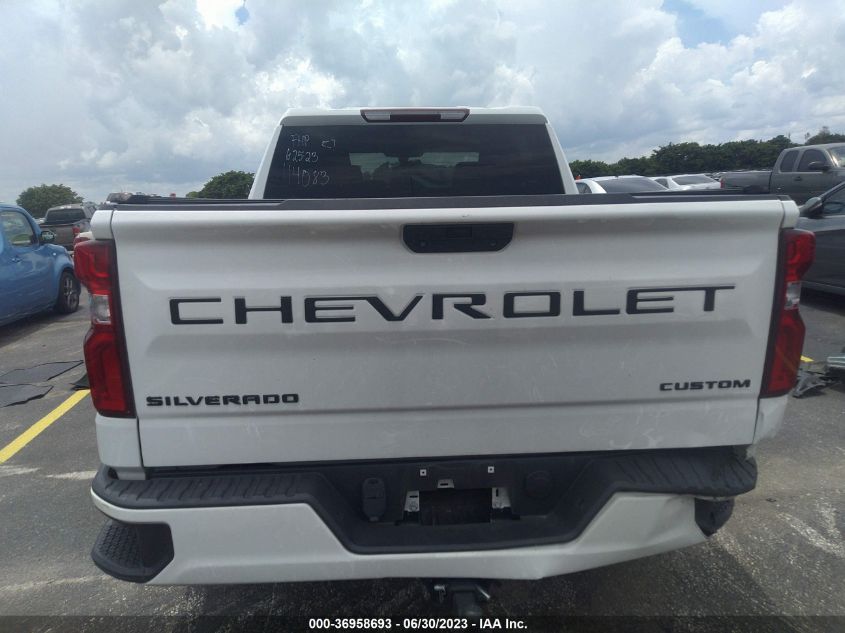 2019 CHEVROLET SILVERADO 1500 CUSTOM - 3GCPWBEH9KG114083