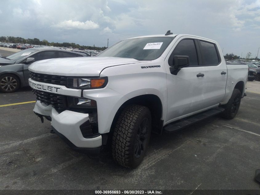 2019 CHEVROLET SILVERADO 1500 CUSTOM - 3GCPWBEH9KG114083