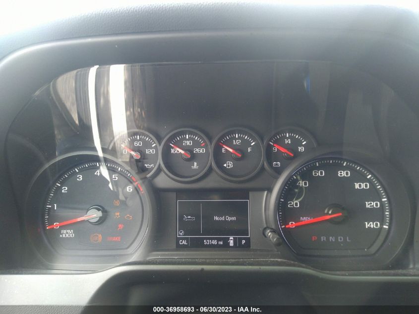 2019 CHEVROLET SILVERADO 1500 CUSTOM - 3GCPWBEH9KG114083