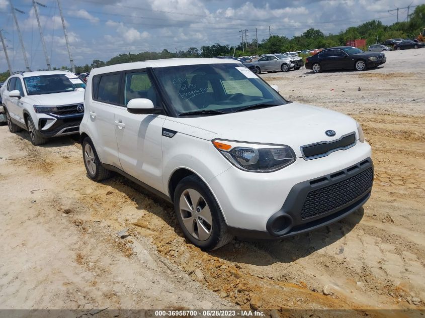 2016 KIA SOUL - KNDJN2A22G7397584