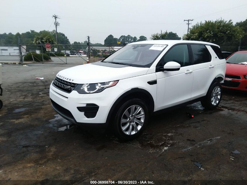 2017 LAND ROVER DISCOVERY SPORT SE - SALCP2BG9HH658081