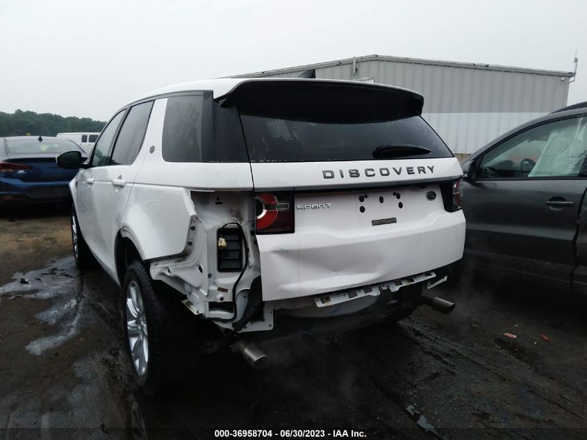 2017 LAND ROVER DISCOVERY SPORT SE - SALCP2BG9HH658081
