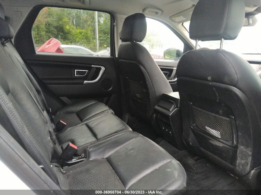2017 LAND ROVER DISCOVERY SPORT SE - SALCP2BG9HH658081