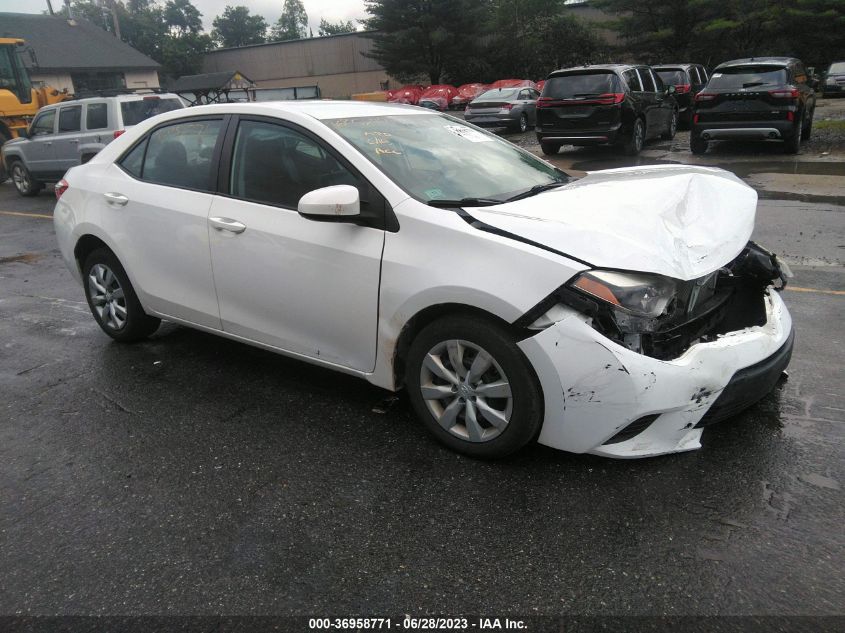 2014 TOYOTA COROLLA L/LE/S/S PLUS/LE PLUS - 2T1BURHE9EC044027