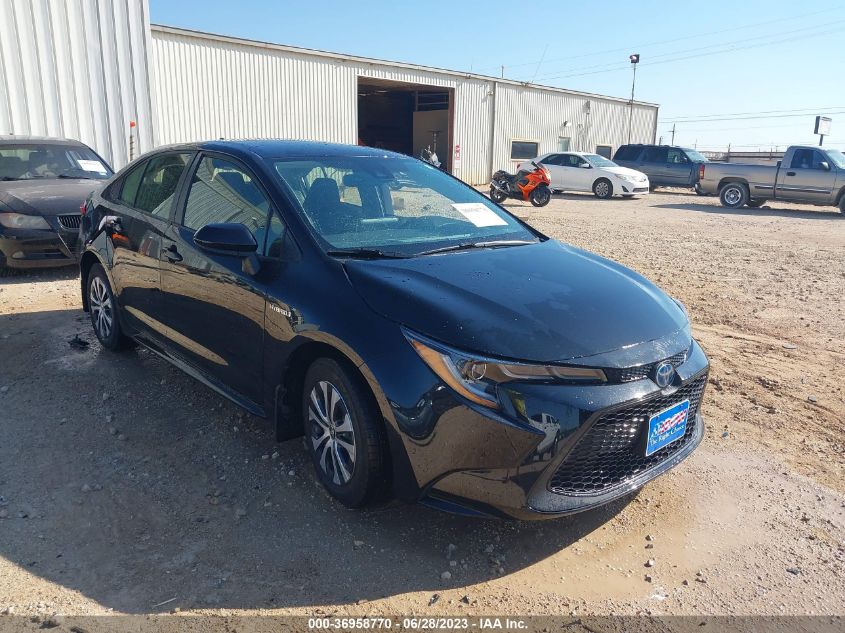 2021 TOYOTA COROLLA HYBRID LE - JTDEAMDE7MJ005714