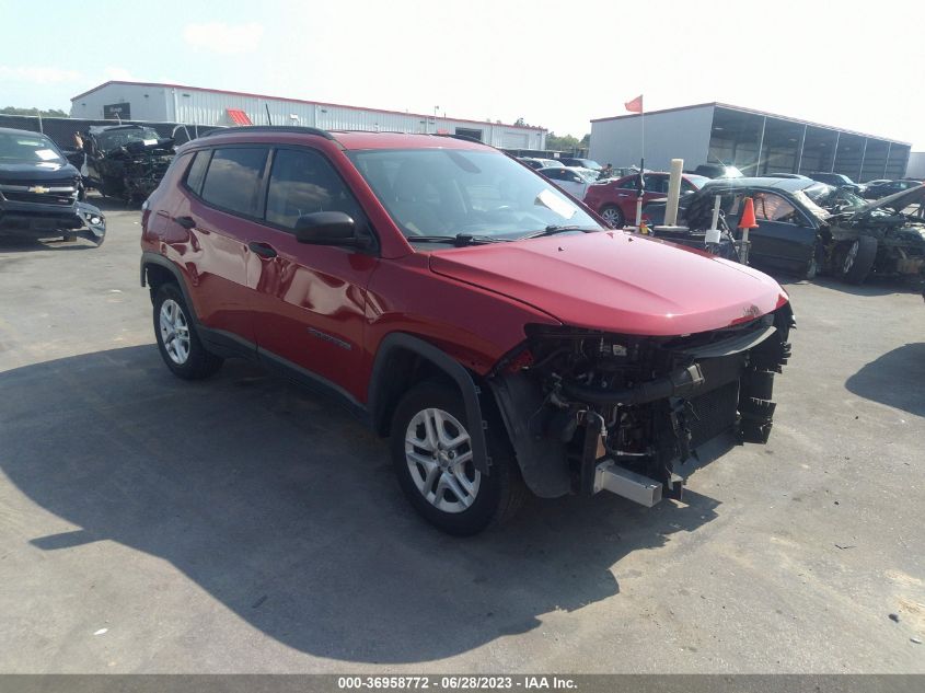 2017 JEEP COMPASS SPORT - 3C4NJDAB6HT681371