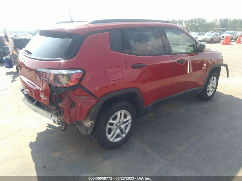 2017 JEEP COMPASS SPORT - 3C4NJDAB6HT681371