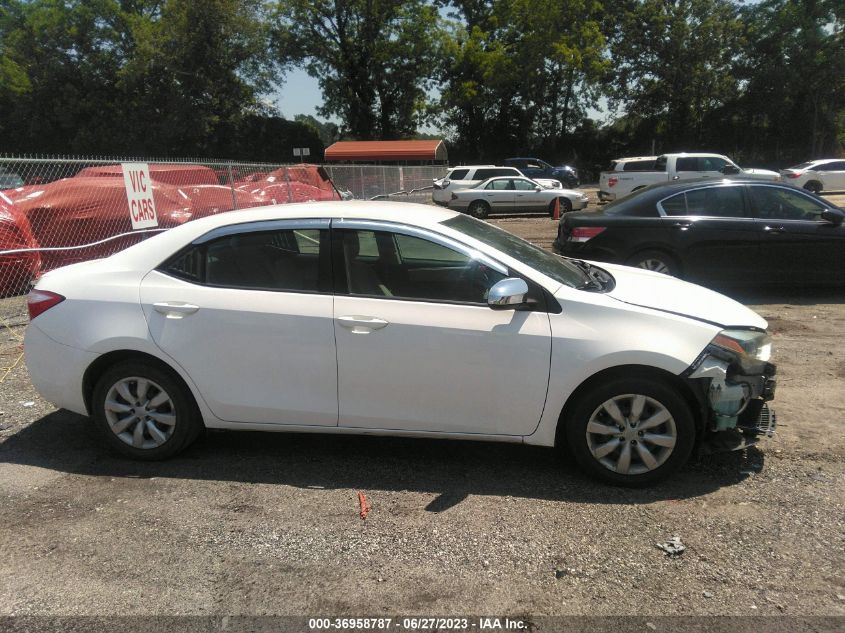 2014 TOYOTA COROLLA L/LE/S/S PLUS/LE PLUS - 2T1BURHE7EC012435