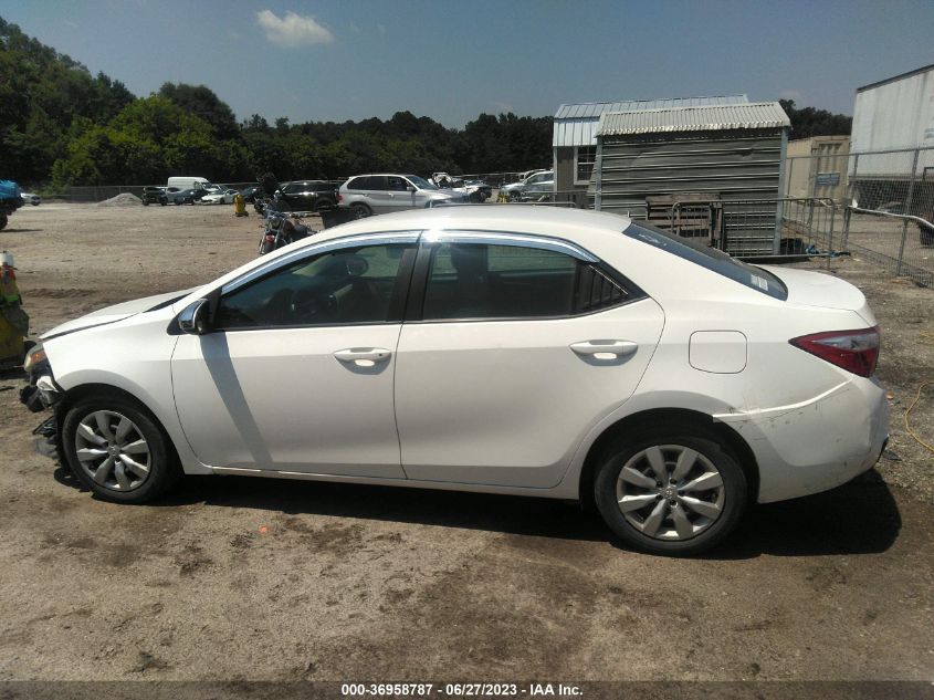 2014 TOYOTA COROLLA L/LE/S/S PLUS/LE PLUS - 2T1BURHE7EC012435