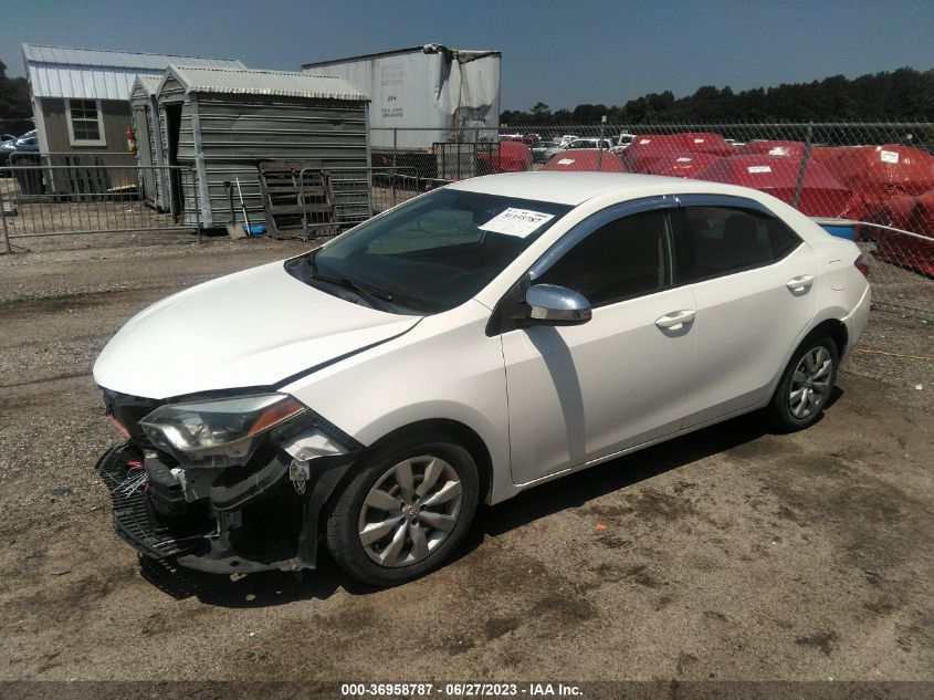 2014 TOYOTA COROLLA L/LE/S/S PLUS/LE PLUS - 2T1BURHE7EC012435