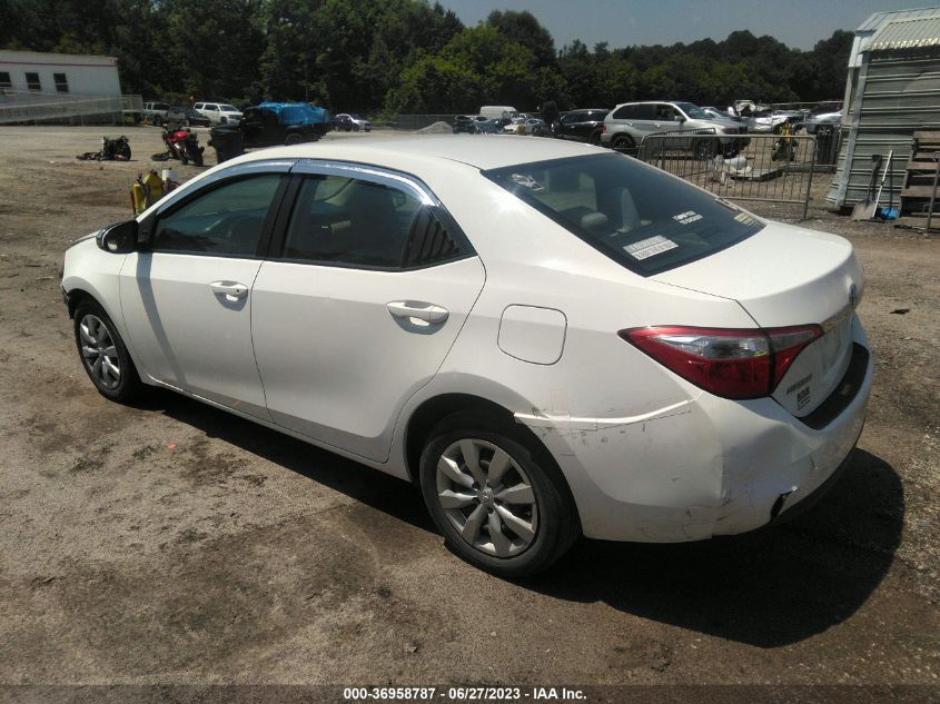 2014 TOYOTA COROLLA L/LE/S/S PLUS/LE PLUS - 2T1BURHE7EC012435