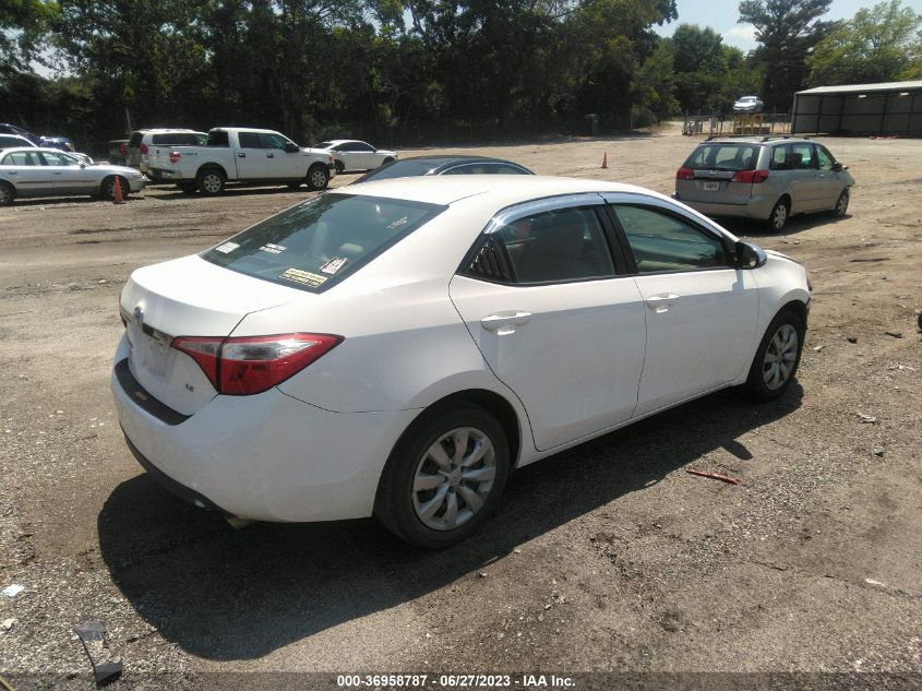 2014 TOYOTA COROLLA L/LE/S/S PLUS/LE PLUS - 2T1BURHE7EC012435