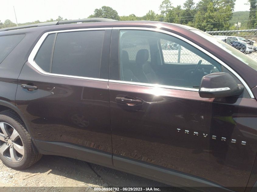 2021 CHEVROLET TRAVERSE LT LEATHER - 1GNEVHKW6MJ217535