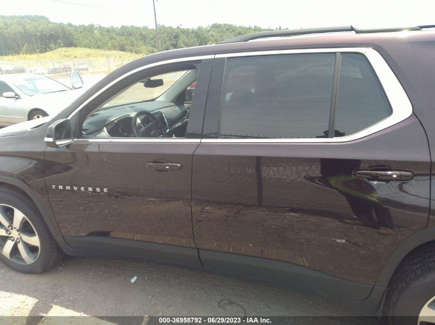 2021 CHEVROLET TRAVERSE LT LEATHER - 1GNEVHKW6MJ217535