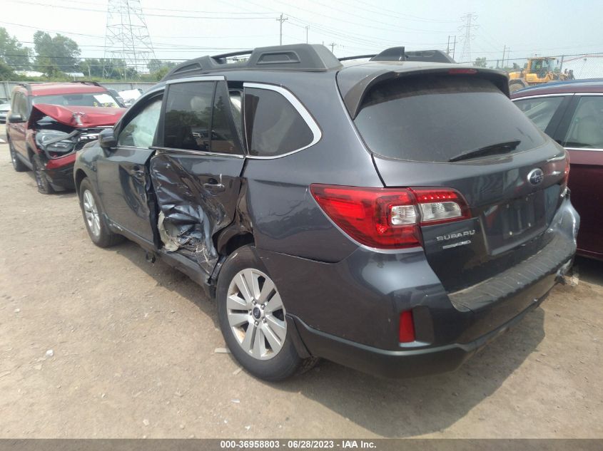 2016 SUBARU OUTBACK 2.5I PREMIUM - 4S4BSBHC0G3336779