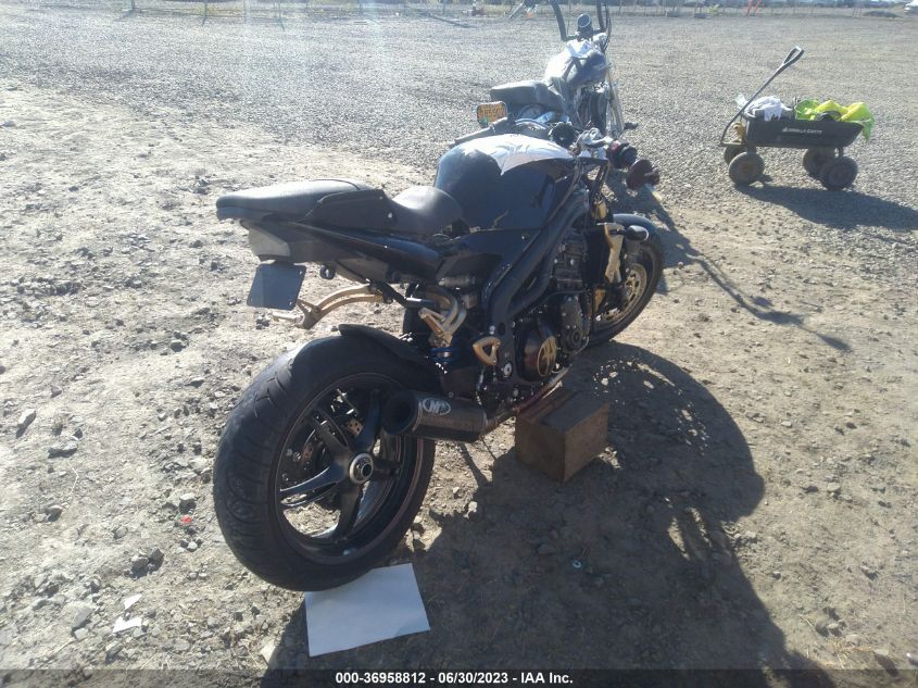 2006 TRIUMPH MOTORCYCLE SPEED TRIPLE SMT500PK56J259343