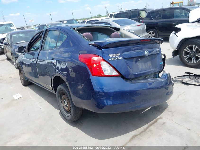 2014 NISSAN VERSA SV - 3N1CN7AP7EL871381