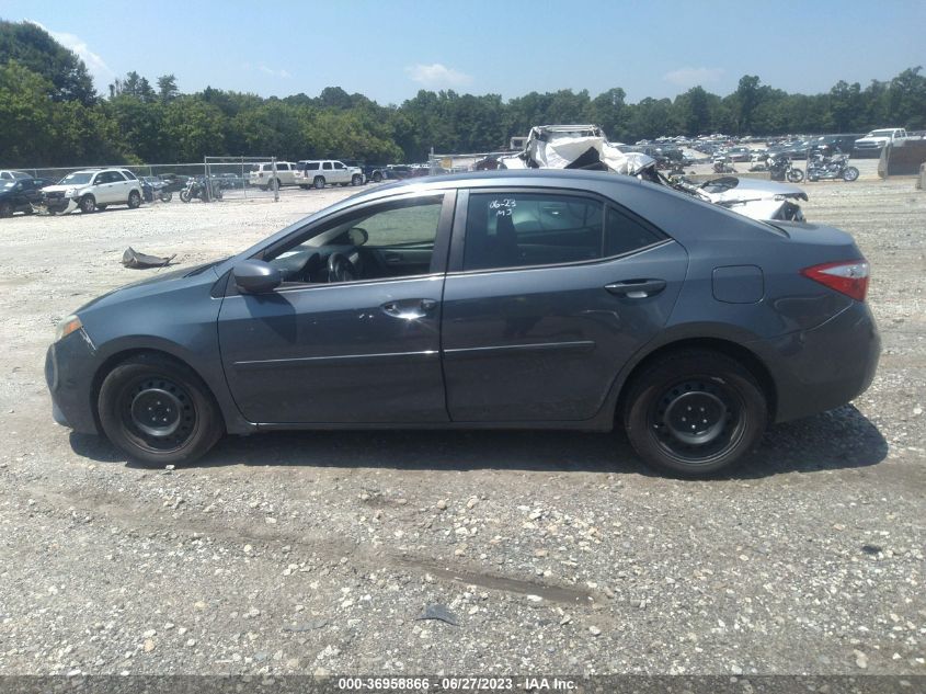 2014 TOYOTA COROLLA L/LE/S/S PLUS/LE PLUS - 2T1BURHE6EC154341