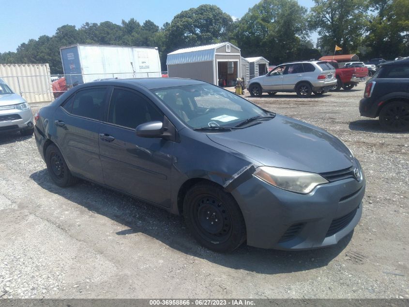 2014 TOYOTA COROLLA L/LE/S/S PLUS/LE PLUS - 2T1BURHE6EC154341