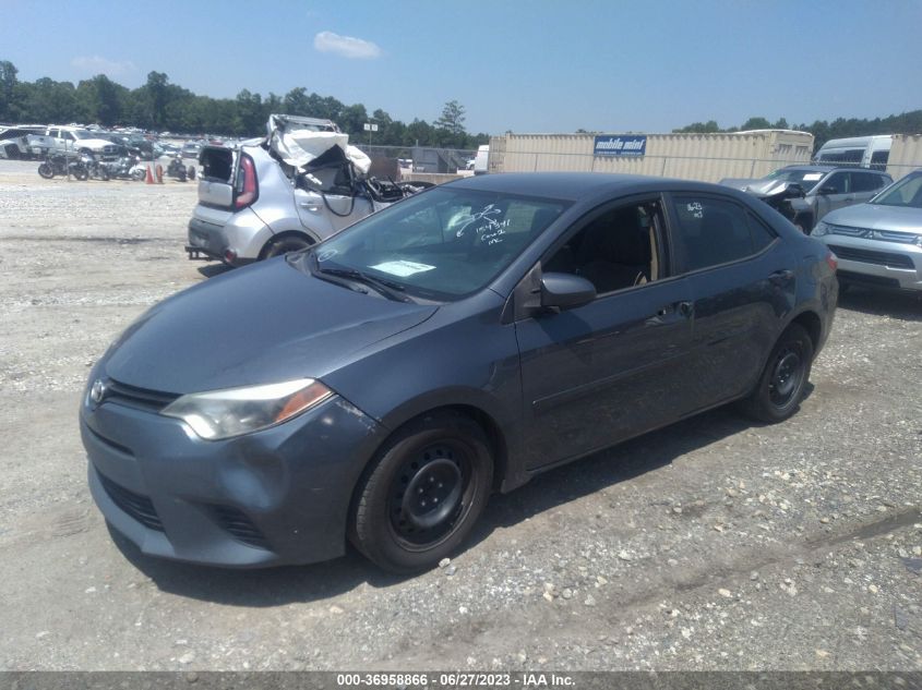 2014 TOYOTA COROLLA L/LE/S/S PLUS/LE PLUS - 2T1BURHE6EC154341