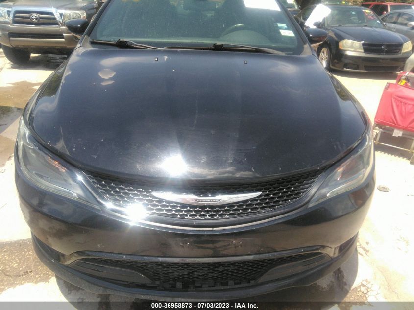 2015 CHRYSLER 200 S - 1C3CCCBB9FN698287