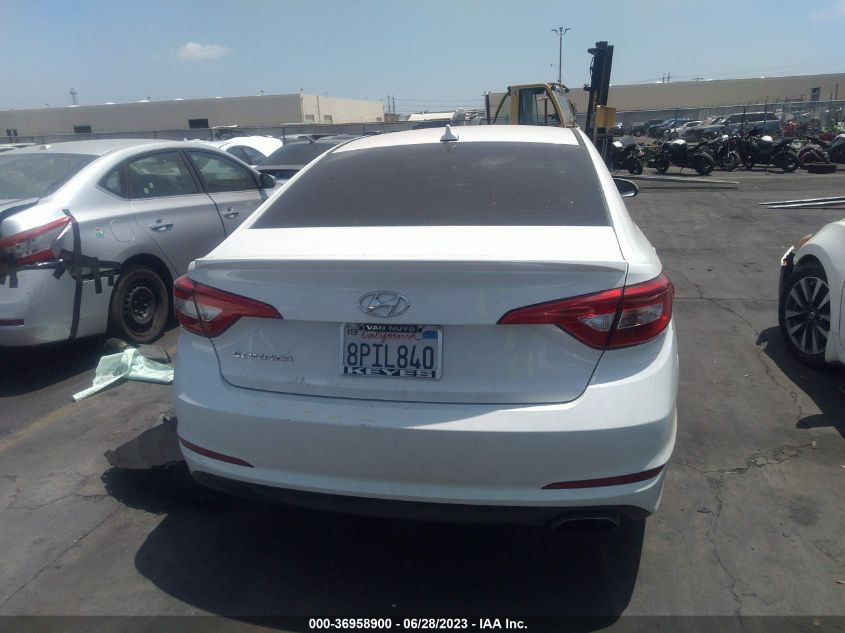 2017 HYUNDAI SONATA SE - 5NPE24AF9HH524241