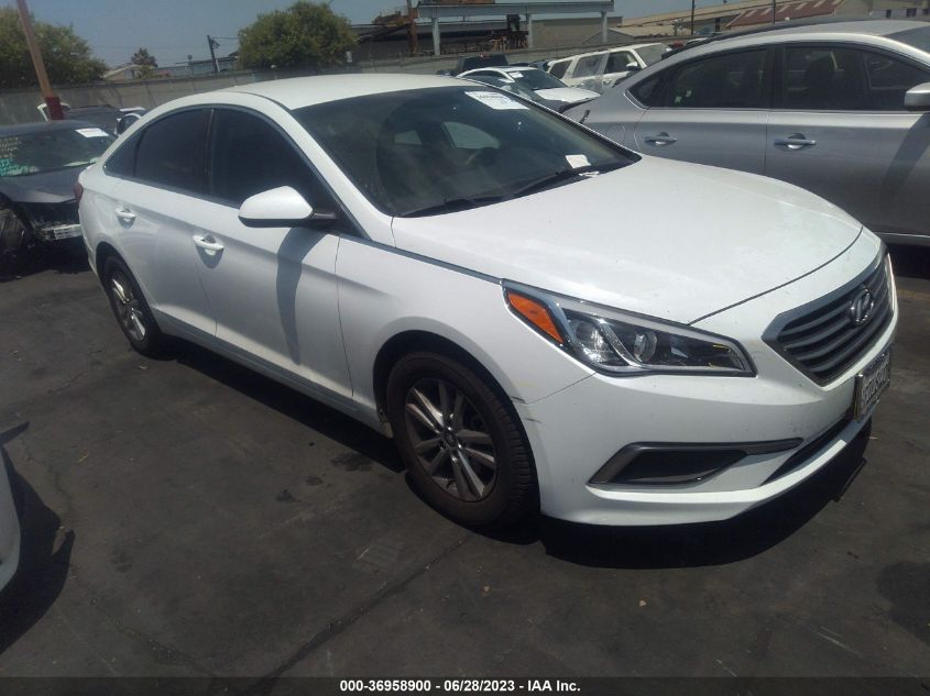 2017 HYUNDAI SONATA SE - 5NPE24AF9HH524241