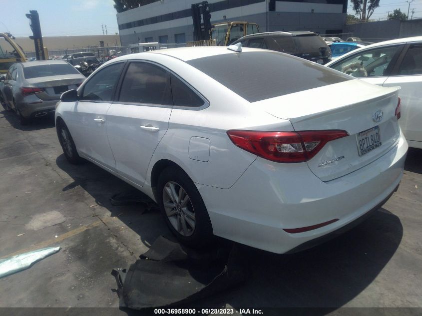 2017 HYUNDAI SONATA SE - 5NPE24AF9HH524241