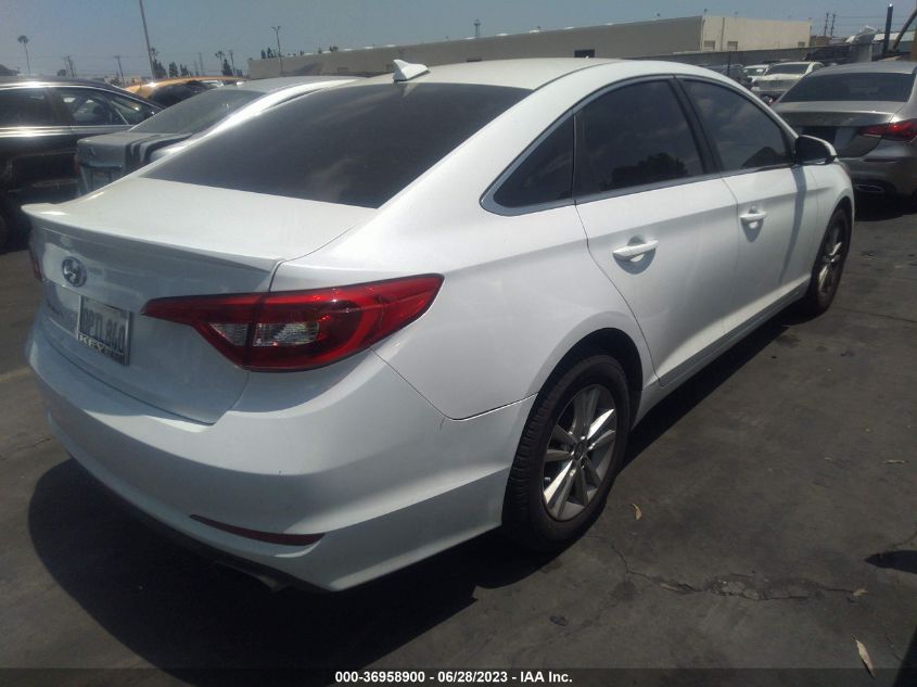 2017 HYUNDAI SONATA SE - 5NPE24AF9HH524241