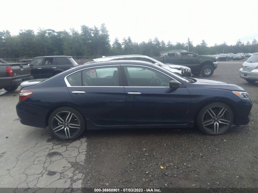 2016 HONDA ACCORD SEDAN SPORT - 1HGCR2F69GA032493