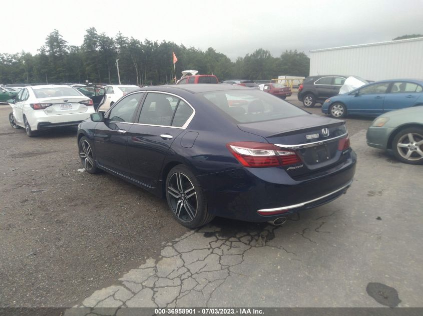 2016 HONDA ACCORD SEDAN SPORT - 1HGCR2F69GA032493