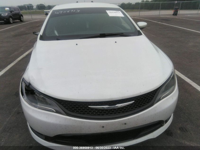 2015 CHRYSLER 200 S - 1C3CCCBBXFN564176
