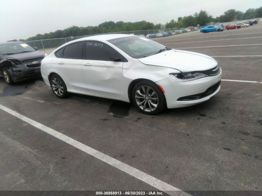 2015 CHRYSLER 200 S - 1C3CCCBBXFN564176