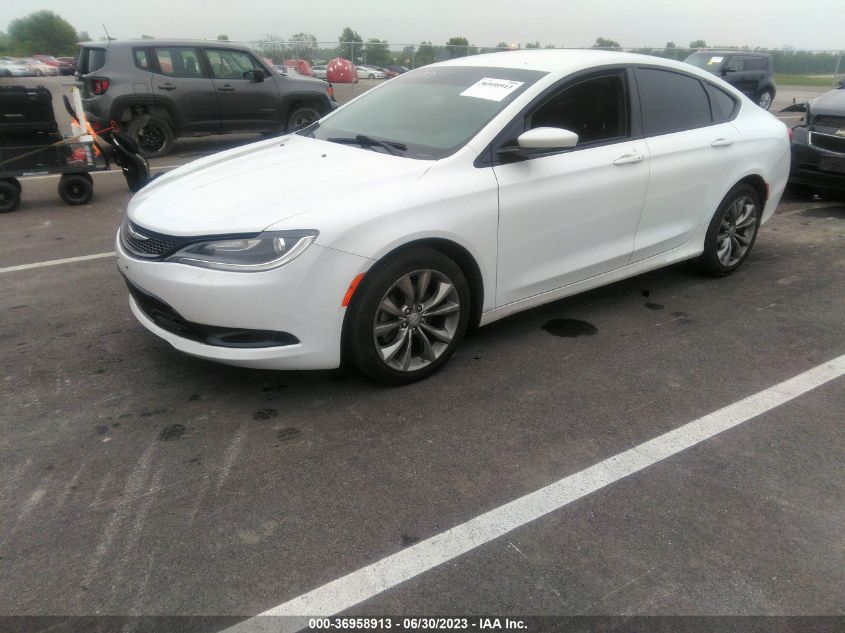 2015 CHRYSLER 200 S - 1C3CCCBBXFN564176