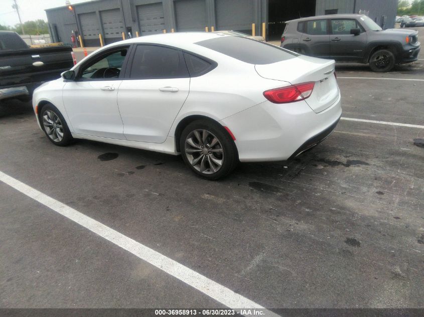 2015 CHRYSLER 200 S - 1C3CCCBBXFN564176
