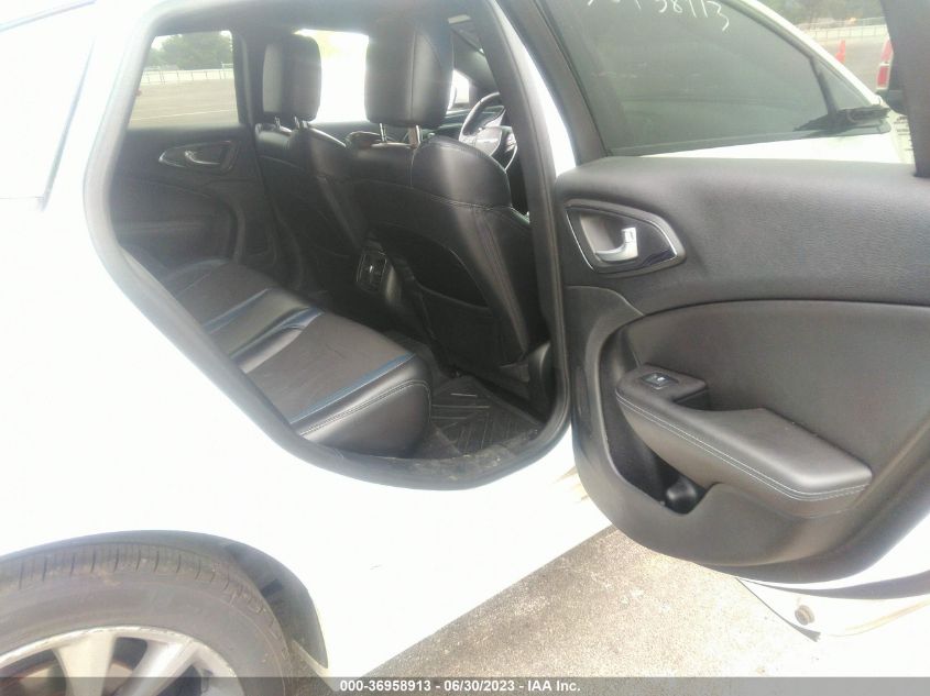 2015 CHRYSLER 200 S - 1C3CCCBBXFN564176