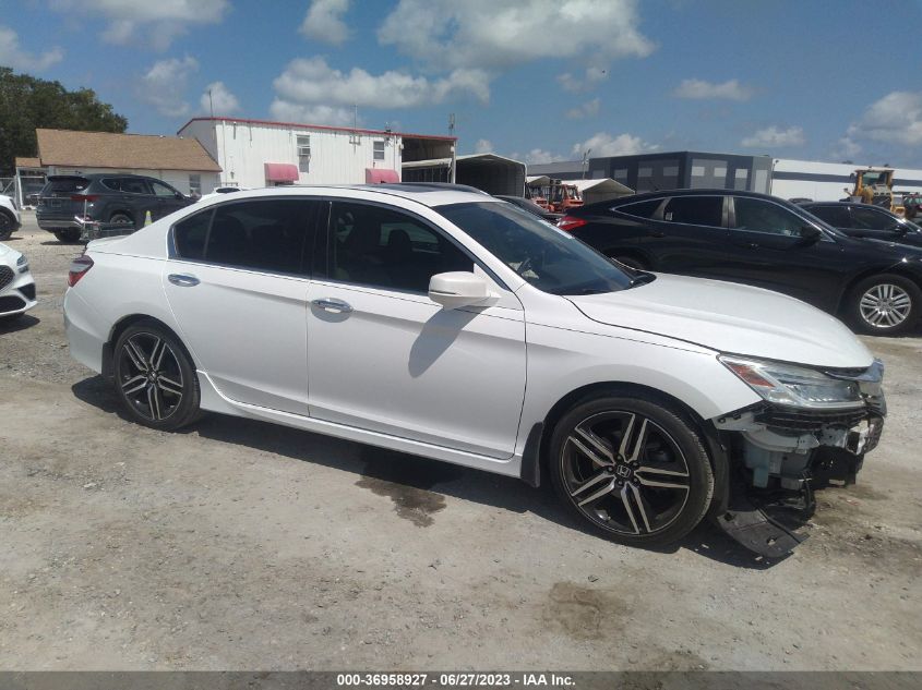 2017 HONDA ACCORD SEDAN TOURING - 1HGCR3F92HA030487