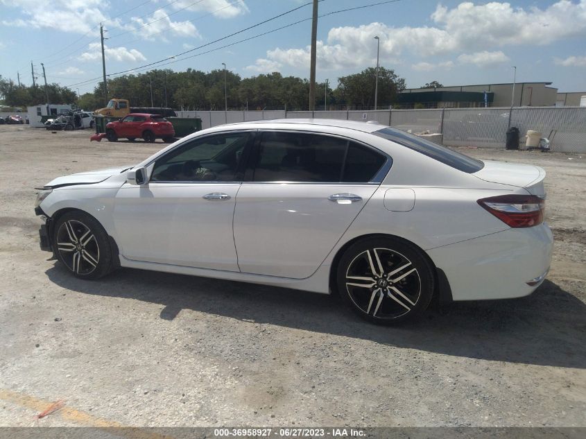 2017 HONDA ACCORD SEDAN TOURING - 1HGCR3F92HA030487