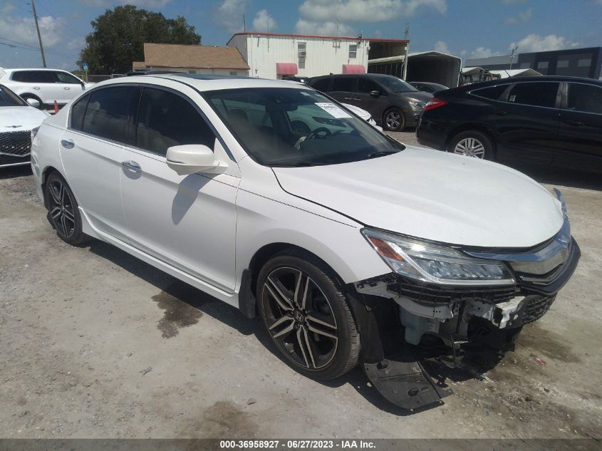 2017 HONDA ACCORD SEDAN TOURING - 1HGCR3F92HA030487
