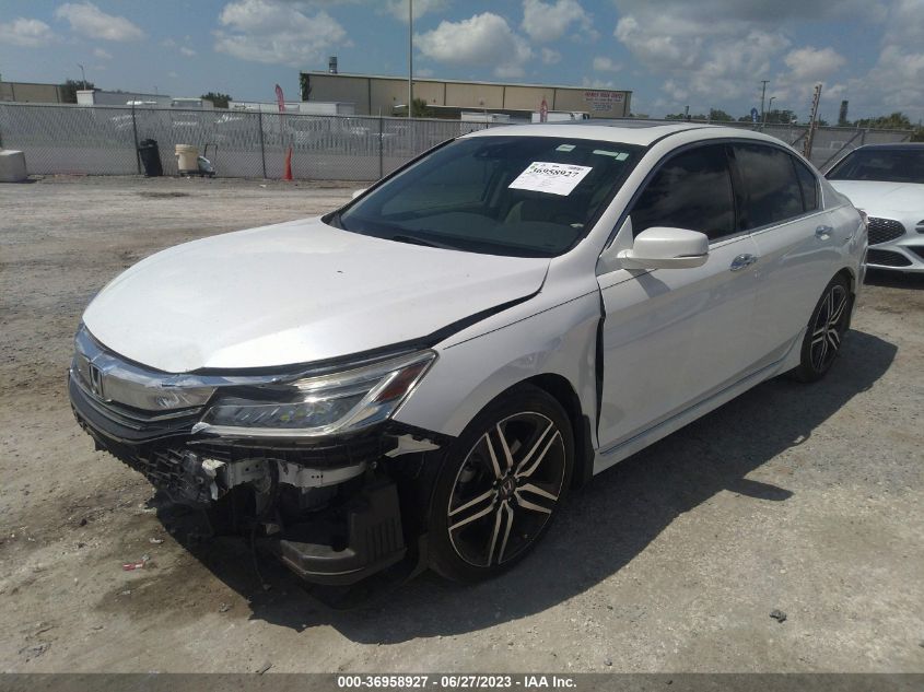 2017 HONDA ACCORD SEDAN TOURING - 1HGCR3F92HA030487