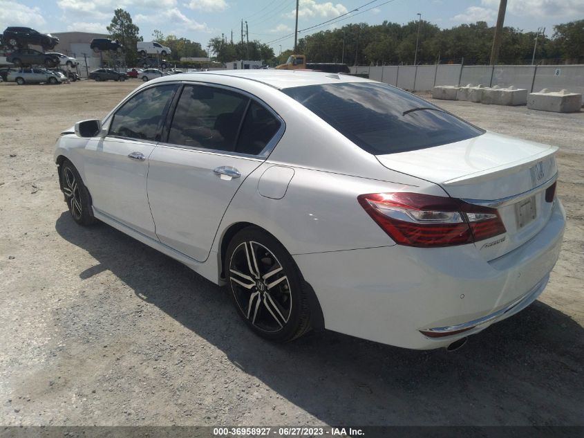 2017 HONDA ACCORD SEDAN TOURING - 1HGCR3F92HA030487