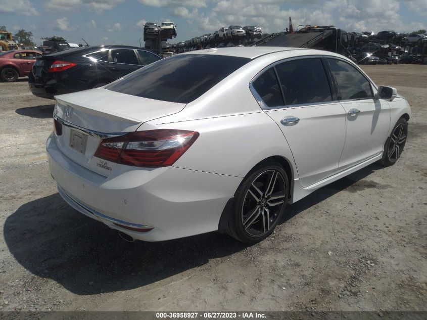 2017 HONDA ACCORD SEDAN TOURING - 1HGCR3F92HA030487